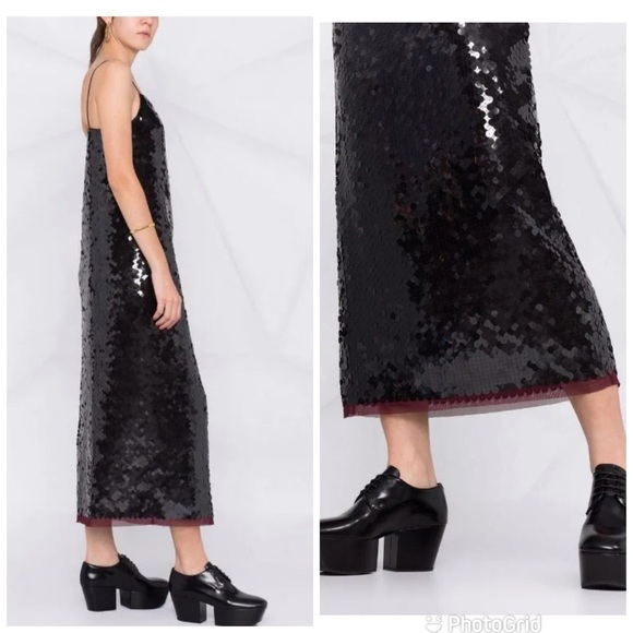 Tory Burch sequin-embellished sleeveless maxi dress - Picture 3 of 11